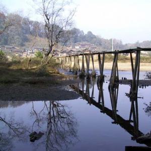 黎平地區通向勝利的木板橋——紅軍橋