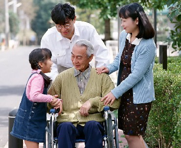 七成老人夸子女很孝順